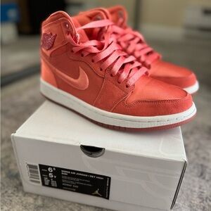 EUC RARE Nike Air Jordan 1 Retro High, Sunblush- 6.5 w/Box